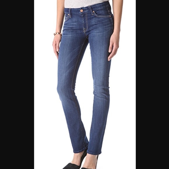 7 For All Mankind Denim - 7 for All Mankind Kimmie Straight Leg Jeans 28